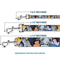 Load image into Gallery viewer, Dog Leash - Princess Pose/Princess & Prince Scene Grays/Multi Color
