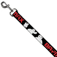 Load image into Gallery viewer, Dog Leash - BAYMAX Poses Black/White/Red
