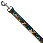 Dog Leash - Jasmine & Aladdin Carpet Ride/Jasmine Poses/Flowers