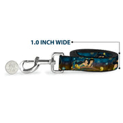 Dog Leash - Jasmine & Aladdin Carpet Ride/Jasmine Poses/Flowers