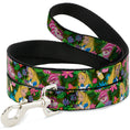 Load image into Gallery viewer, Dog Leash - Alice & Cheshire Cat Poses/Flowers
