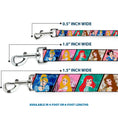 Load image into Gallery viewer, Dog Leash - Disney Princess Poses/Castle Blocks
