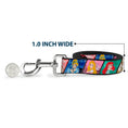 Load image into Gallery viewer, Dog Leash - Disney Princess Poses/Castle Blocks
