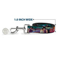 Load image into Gallery viewer, Dog Leash - Aladdin & Jasmine Scenes/Castle/Birds
