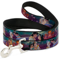 Load image into Gallery viewer, Dog Leash - Aladdin & Jasmine Scenes/Castle/Birds

