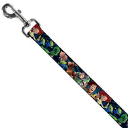 Dog Leash - Toy Story Characters Running2 Denim Rays