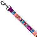 Load image into Gallery viewer, Dog Leash - Disney DREAMER 7-Sparkling Princesses/Tiara Purple/White
