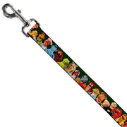 Dog Leash - Muppets 20-Character Group Pose Greens