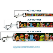 Dog Leash - Muppets 20-Character Group Pose Greens
