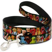 Dog Leash - Muppets 20-Character Group Pose Greens