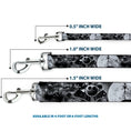 Load image into Gallery viewer, Dog Leash - Jack & Oogie Boogie Scenes Grays
