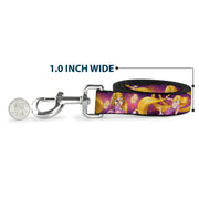 Dog Leash - Rapunzel 4-Tangled Poses/Pascal/Lights Light Purples