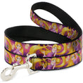 Load image into Gallery viewer, Dog Leash - Rapunzel 4-Tangled Poses/Pascal/Lights Light Purples
