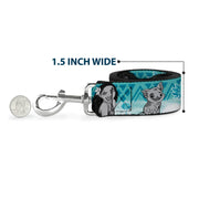 Dog Leash - Mickey & Minnie HUGS & KISSES Poses Reds/White