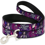 Dog Leash - Descendants Mal 3-Poses GOOD ISN'T ALWAYS/Hearts/Dragons EASY Purples/Pinks