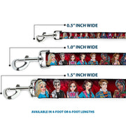 Dog Leash - Descendants 11-Character Group Pose Reds/Gray