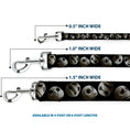 Load image into Gallery viewer, Dog Leash - Jack 10-Expressions Staggered Black
