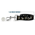 Load image into Gallery viewer, Dog Leash - Jack 10-Expressions Staggered Black

