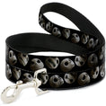 Load image into Gallery viewer, Dog Leash - Jack 10-Expressions Staggered Black
