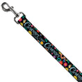 Load image into Gallery viewer, Dog Leash - CURIOUSER AND CURIOUSER/Flowers of Wonderland Collage
