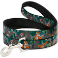 Load image into Gallery viewer, Dog Leash - The Jungle Book 8-Character Group Greens
