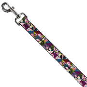 Dog Leash - Alice in Wonderland Kaleidoscope Scenes
