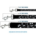 Load image into Gallery viewer, Dog Leash - Jack Outline Expressions Scattered Black/White
