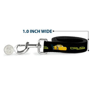 Dog Leash - Cars 3 CRUZ Car Profile Black/Blue/Yellow