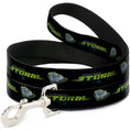 Load image into Gallery viewer, Dog Leash - Cars 3 JACKSON STORM Pose/STRIPE Black/Greens
