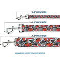Load image into Gallery viewer, Dog Leash - Cars 3 Lightning McQueen/Storm Jackson Poses Scattered White
