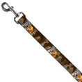 Load image into Gallery viewer, Dog Leash - Lady and Tramp 2-Poses/Spaghetti Kiss Scene Browns
