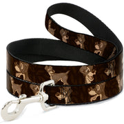 Dog Leash - Tramp 4-Pose Sketch Browns