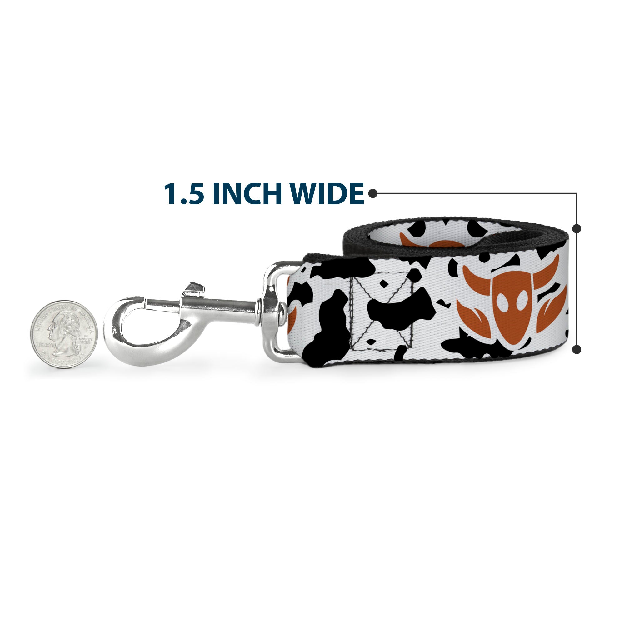 Dog Leash - Pirates Skull & Crossbones/Sharks Turquoise/Black