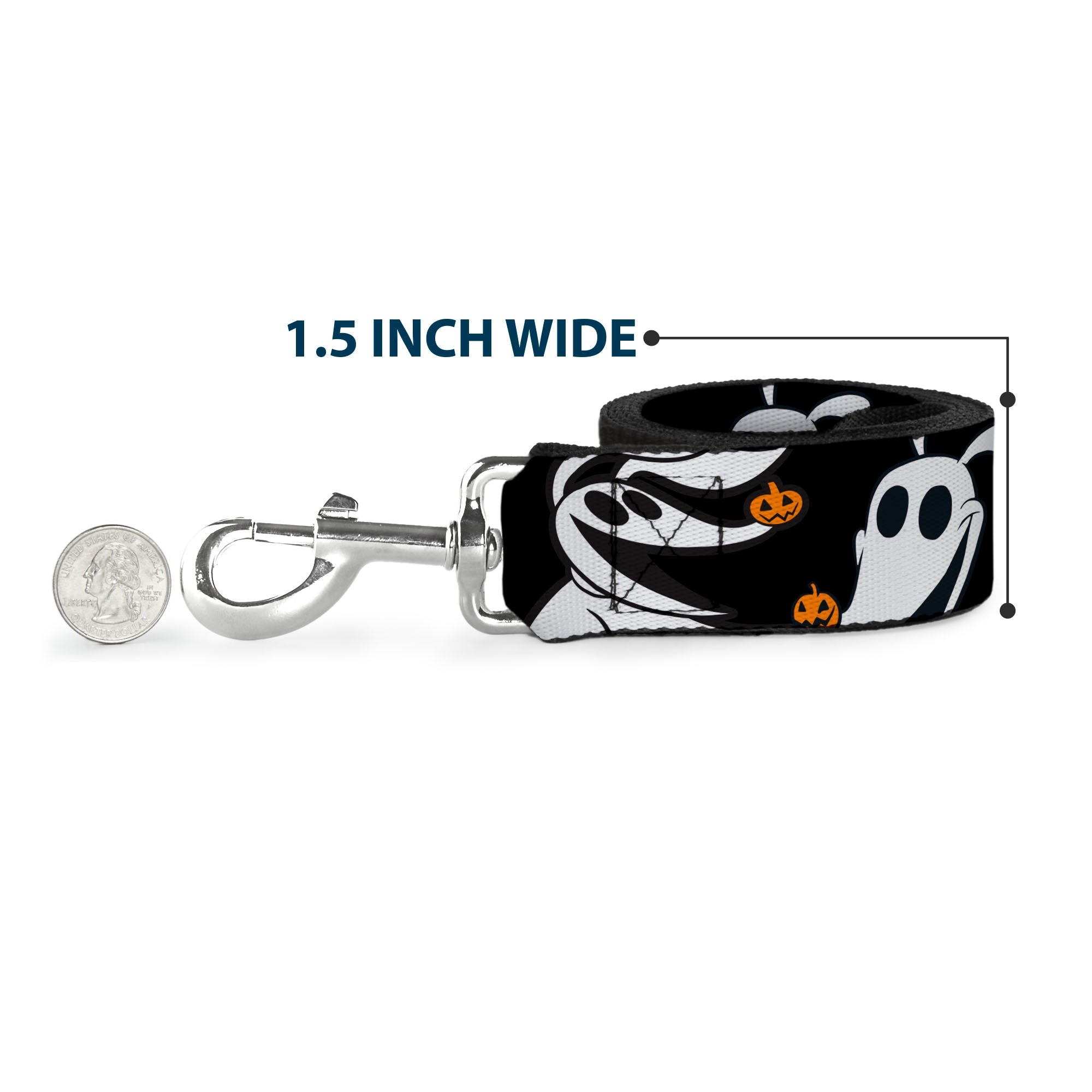Dog Leash - Mickey Mouse Shorts and Shoes Black/Red/Yellow