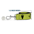 Load image into Gallery viewer, Dog Leash - Toy Story BUZZ LIGHTYEAR Running Pose/Stars Black/Orange/Yellow
