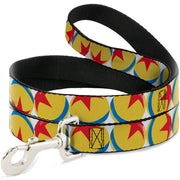 Dog Leash - Disney Pixar Luxo Ball Repeat White/Yellow/Blue/Red