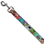 Dog Leash - Disney Pixar 7-Movie Character Collage