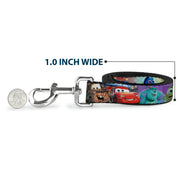 Dog Leash - Disney Pixar 7-Movie Character Collage