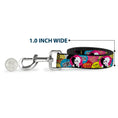 Load image into Gallery viewer, Dog Leash - Cruella de Vil Cruell World and Round Badge Icons Collage
