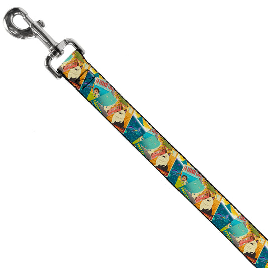 Dog Leash - Luca The Piazza Poster Collage Stacked