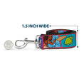 Load image into Gallery viewer, Dog Leash - Mickey Mouse Ears Icon Rainbow Pride Flag
