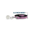 Load image into Gallery viewer, Dog Leash - Winnie the Pooh Piglet Expression Close-Up Stripe Pinks
