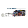 Load image into Gallery viewer, Dog Leash - The Nightmare Before Christmas Jack Pose and Pumpkins Collage Ivory/Orange/Black
