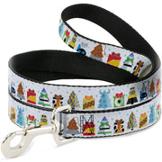 Dog Leash - Pixar Holiday Collection Character Gifts Lineup/Stars White/Blues