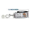 Load image into Gallery viewer, Dog Leash - Lilo and Stitch Holiday Stitch and Scrump Poses Stripe Green/Blue
