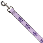 Dog Leash - THE PROUD FAMILY Title Logo Purples