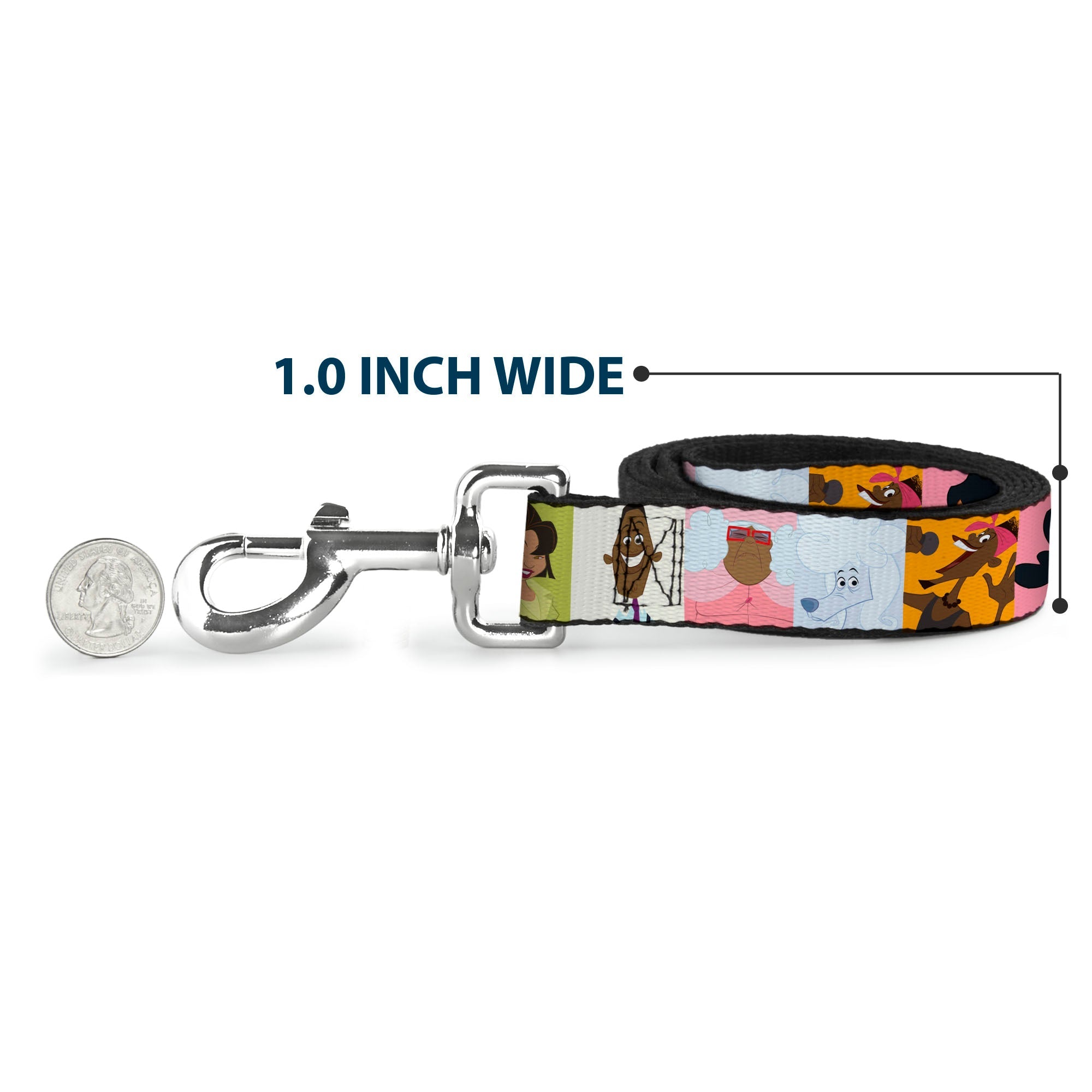 Dog Leash - The Proud Family 6-Character Block Poses