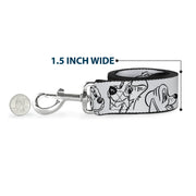 Dog Leash - The Proud Family 6-Character Block Poses