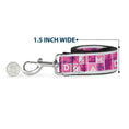 Load image into Gallery viewer, Dog Leash - DISNEY PRIDE Signature Logo Black/White/Rainbow
