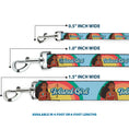 Load image into Gallery viewer, Dog Leash - Moana ISLAND GIRL Rainbow Pose Blue/Multi Color
